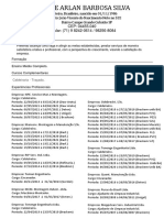 Perfil profissional de caldeireiro com experiência em grandes empresas