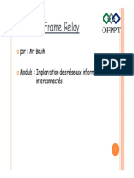 03 FRAMERELAY Et X25 MR BOUIH