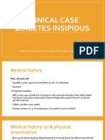 Clinical Case Diabetes Insipidus