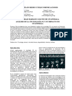 Análisis de La Tecnología 5G y Su Impacto en Guatemala