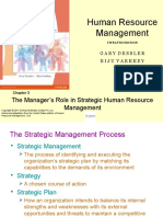 HRM The Manager's Role in HRM