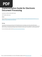 Edocument Sap Notes List