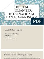 Hukum Humaniter Internasional Dan Ajaran ISLAM