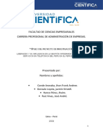 Liderazgo y Su Influencia en La Gestión Integrada de Clientes y Servicios en Telefónica Del Perú en El Periodo 2020.