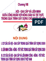 Chuong Viii-Co Cau XH Giai Cap Va Lien Minh Cong-Nong-Tri Thuc Trong Qua Trinh Xay Dung CNXH