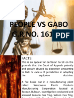 People VS Gabo G