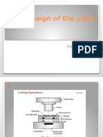 Design of Die Plate