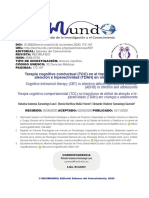 Terapia Cognitivo Conductual (TCC) en El Trastorno de Déficit de Atención e Hiperactividad (TDAH) en Niños y Adolescentes