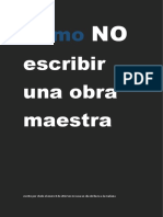 Como NO Escribir Una Obra Maestra2