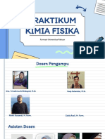 Praktikum Kimia Fisika