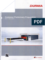 Customer Preliminary Preparation HD-F HD-FL3015