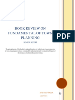 Book Review Fundamental of Town Planning