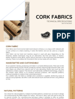 FolcloreCrafts - Cork Fabric Catalog & Technical Sheet 2022