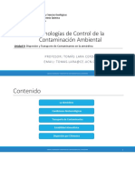 Unidad II - Dispersión y Transporte de Contaminantes en La Atmósfera