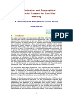 Land Evaluation and Geographical Information Systems For Land Use Planning