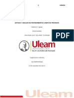 Estudio y Análisis de Procedimientos