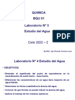 LABORATORIO N° 3 EL AGUA 2022-2