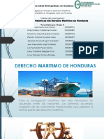 Antecedentes Historicos Derecho Maritimo Honduras - Grupo A