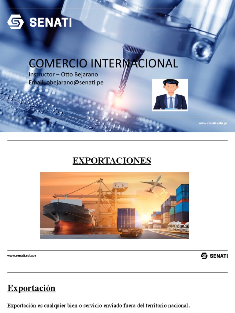Clase 12 09 Sesion 5 Pdf Aduana Exportaciones