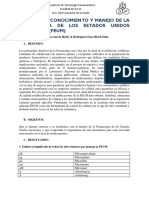 Práctica 1: Conocimiento y Manejo de La Farmacopea de Los Estados Unidos Mexicanos (Feum)