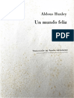 Aldo Huxley Sobre El Futuro de La Democracia
