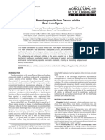 Bioactive Phenylpropanoids From Daucus Crinitus Desf. From Algeria