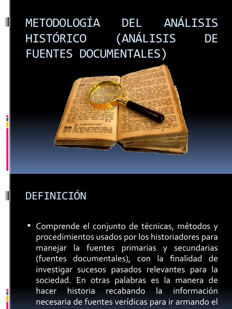 Análisis de Fuentes Documentales PDF