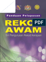 Panduan Pelupusan Rekod Awam