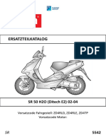 Aprilia Ersatzteilkatalog SR 50 H2O (Ditech E2) 02-04