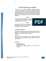 Cursos geológicos E-Learning sobre fluidos hidrotermales, enriquecimiento supérgeno y vulcanología física