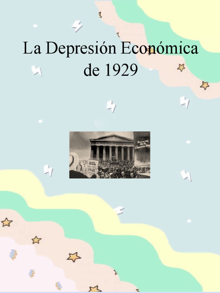Mapa Conceptual de la Crisis de 1929 | PDF | Gran depresion | America ...