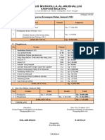 Contoh Laporan Keuangan Mushalla Februari 2022