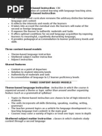 Download Different Models of Content-Based Instruction by tjavanshir4552 SN61046077 doc pdf