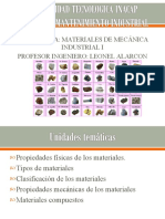 MATERIALES DE MECÁNICA