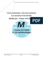 2 Bac Science Expérimental - Les Exercices Et Les Devoirs - Younes AIT IDDIR