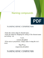 Naming Compounds