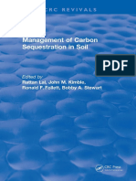 Management of Carbon Sequestration in Soil