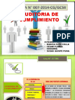 Auditoria de Cumplimiento