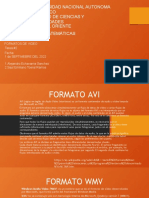 Formatos de Video