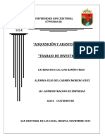 Adquisición y abastecimientos: Función de las aduanas y CompraNet