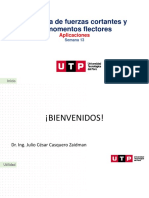 S13 s1 s2 MATERIAL Aplicaciones Flexión Diagrama de Corte y Momentos