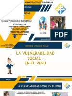 Vulnerabilidad Social en El Perú
