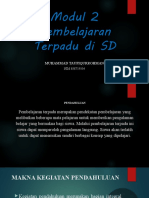 Modul 2 Pembelajaran Terpadu Di SD PPT Muhammad Taufiqurrohman