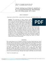 Educational Inequalities in Repeat Abortion A Longitudinal Register Study in Finland