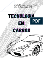 Comparação Tecnologia Carros Brasil Exterior