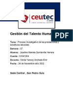 Gestión Del Talento Humano II Tarea 07