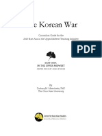 The Korean War CEAS Curriculum Guide With Appendix Documents