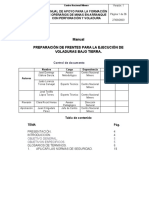 Manual Preparar Frentes Bajo Tierra