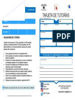 Tarjeta Tutorías 2