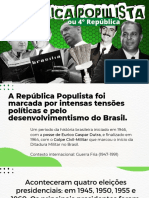 4° Rep., Populismo, Dutra e Vargas